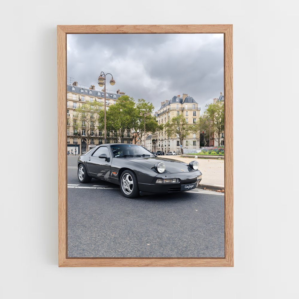 Poster étonnant GTS – affiche Porsche (vue 4)